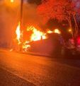 Vehicle Catches On Fire In Butler Twp. Crash