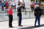 Local Man Lays Wreath At Tomb Of The Unknown Soldier